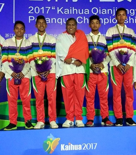 Pétanque – Championnat du monde juniors 2017 : L’équipe Malgache sacré champion du monde