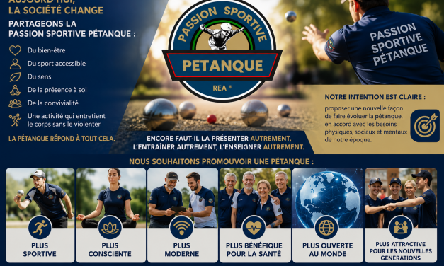 La Nouvelle Ère de la Pétanque Sportive Est Lancée